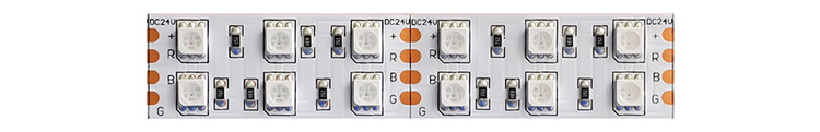 SMD 5050 RGB LED Strip Light 4 Pin Synced To Music Sound 12V 24V Outdoor Waterproof