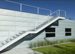Outdoor Cast Iron Straight Flight Staircase