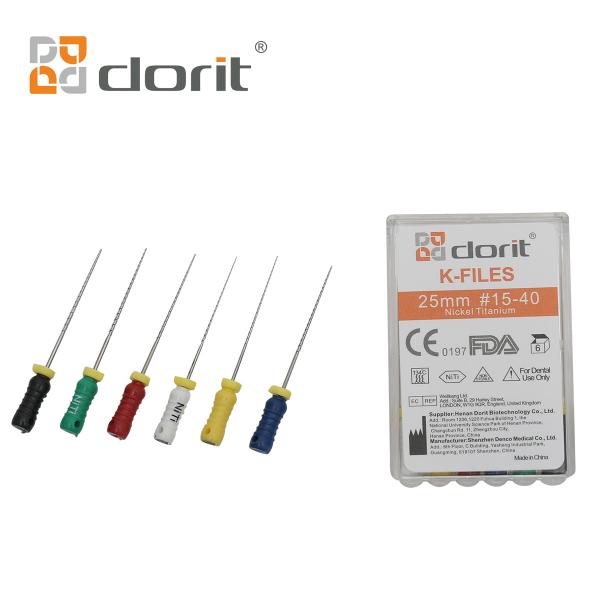 Buy cheap 150rpm To 350rpm Endodontic Hand Files Niti K File 21mm To 31mm from wholesalers