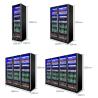 Buy cheap Supermarket Commercial Beverage Refrigerator Vertical Height 1965mm from wholesalers