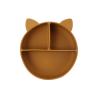 Buy cheap Food Grade Silicone Baby Cat Divided Plate Feeding Bowl Cartoon Fox Dishes Suction from wholesalers