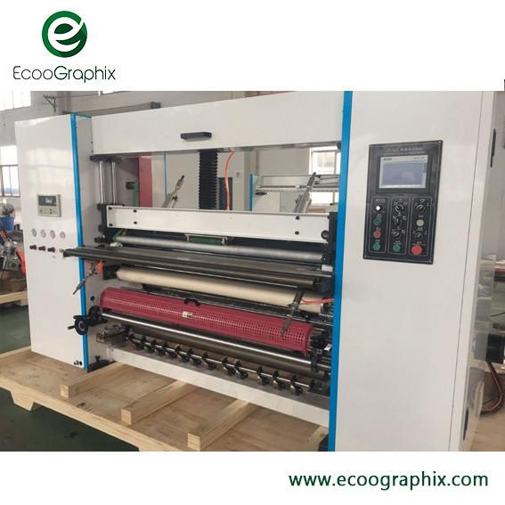 Buy cheap 1400C Shaftless Thermal Paper Slitting Machine 1400mm Unwinding Width from wholesalers