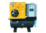 Electric AC Power 15hp Combined Screw Air Compressor Moveable