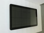 IP65 PCAP 25W 18.5" VGA Zero Bezel Touch Monitor