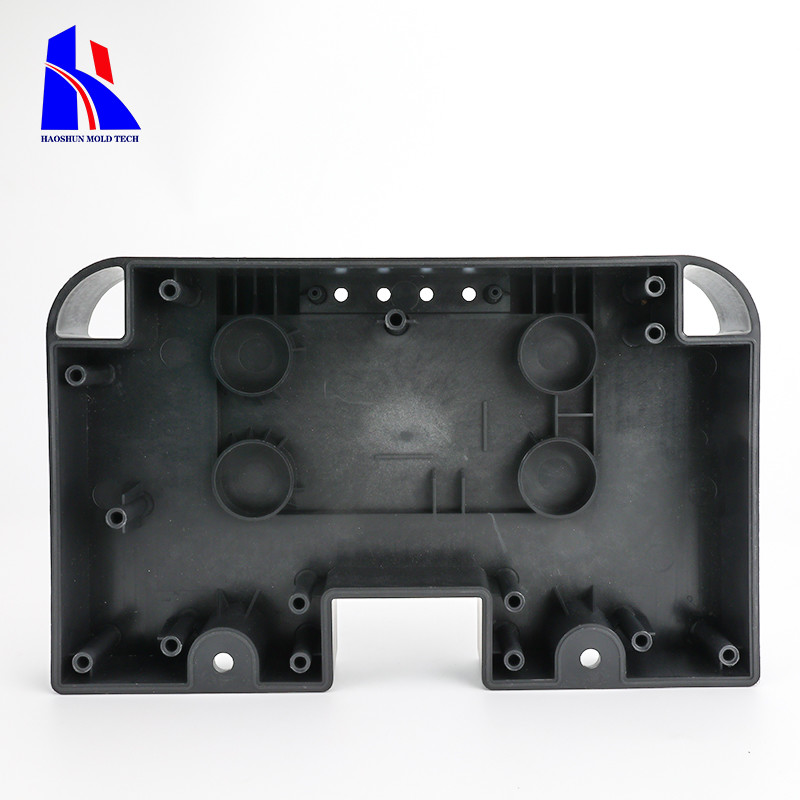 Customized DHPE Plastic Injection Moulding Black PA12 35%GF Glossy