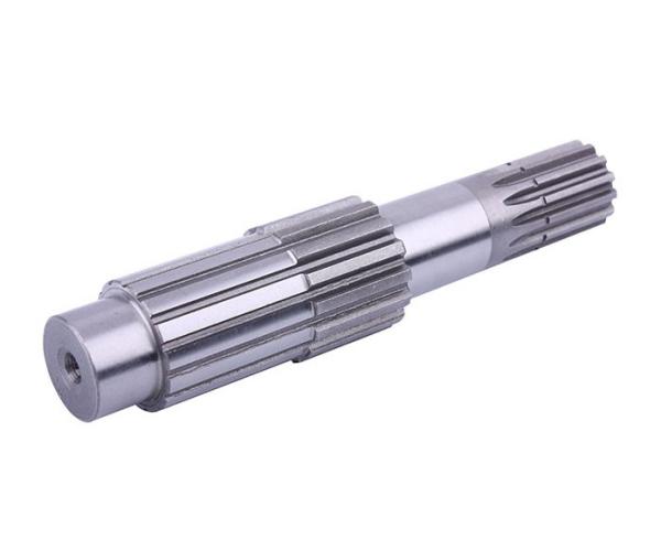 Buy cheap 1045 steel 6teeth involute spline shaft for gearbox gear reducer agriculture machine from wholesalers