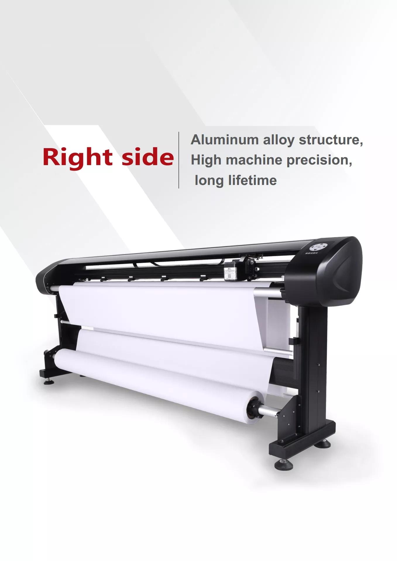 100KG Weight 120sqm/h Dual Way Fast Printing Refillable Ink Cartridge Plotter for Clothes