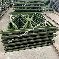 Buy cheap Length 4.5m Bailey Bridge Panel Hot Dip Galvanized Steel Packaging Container from wholesalers