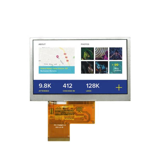 Buy cheap FCC 480x272 4.3" TFT LCD Display from wholesalers
