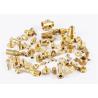 Buy cheap Gold Brass Turning Component Automotive high precision turned parts from wholesalers