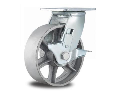 Buy cheap Side Brake Steel Caster from wholesalers