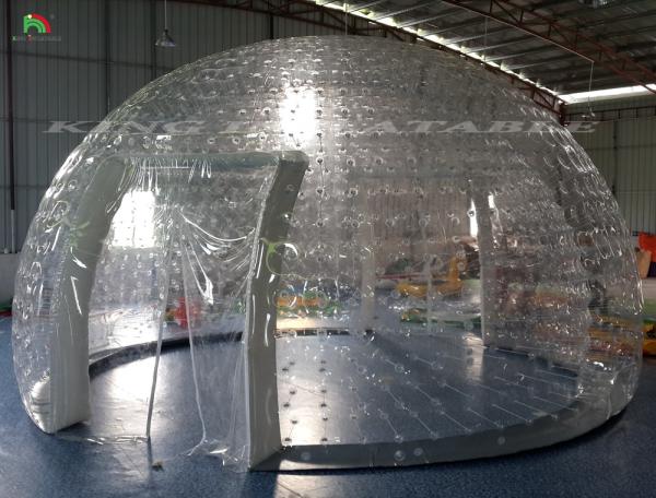Outdoor Portable Customized Transparent Inflatable Dome Swimming Pool Cover Tent