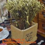 Amazon Hot Sales Fashion Household Foldable Eco Friendly Durable Jute Storage