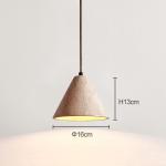 Wabi Sabi Pendant Light Janpanese Stone ceramic pendant light(WH-AP-574)