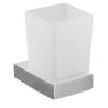 Buy cheap Sus 304 Single Glass Cup Toothbrush Holder Bathroom Square Tumbler Holder from wholesalers