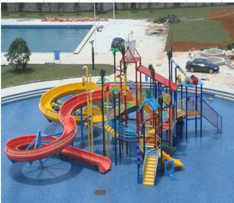 Buy cheap Outdoor Seaside Parent-child Water Theme Play Equipment Aqua Park Slide for Kids and Adults from wholesalers