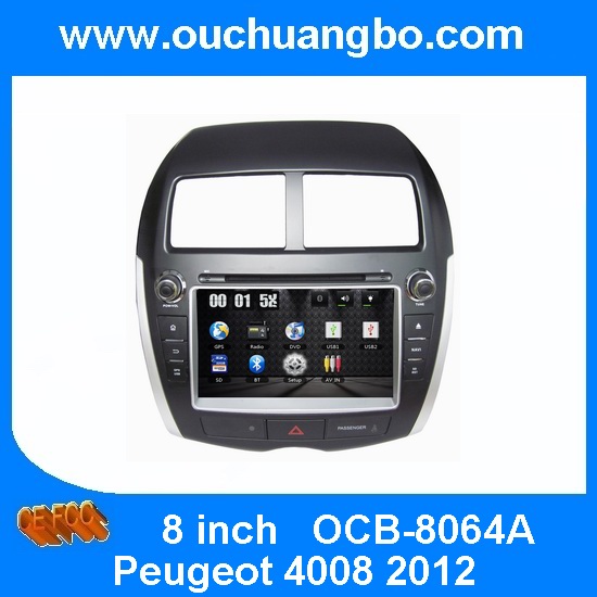 Ouchuangbo Car Stereo Radio Player for Peugeot 4008 2012 DVD USB iPod RDS Digital OCB-8064A