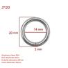 Buy cheap Metal Stainless Steel Round O Ring Metal Stamping Parts Manufacturers from wholesalers