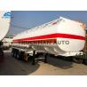 Buy cheap Explosion Proof Oil Tanker Semi Trailer , Gasoline Tank Trailer 40-50 Cbm from wholesalers