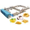 Buy cheap 380V Industrial Frozen French Fries Production Line for 1-2mm Thick Potato Chips from wholesalers