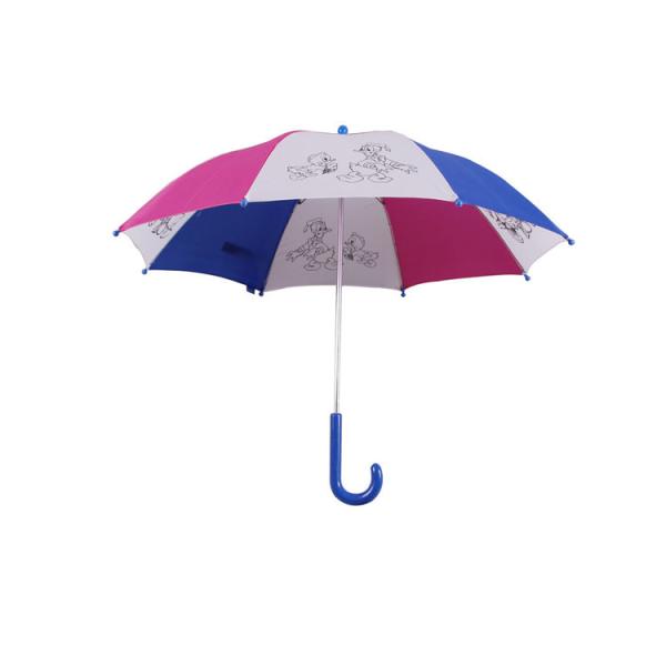 Buy cheap Funny Mini Straight Kids Little Girl See Through Umbrella Portable Outdoor Safty Print from wholesalers