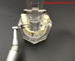 5000 Min / Rpm Dental Orthodontic Instruments , Stripping Contra Angle Kit