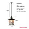 Buy cheap Loft Creative Personality Single Head Iron Retro Industrial Lighting Restaurant Office Coffee Shop Light(WH-VP-198) from wholesalers