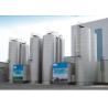 Buy cheap Cylinder Horizontal Milk Storage Tank , Stainless Steel Outdoor Milk Warehouse from wholesalers