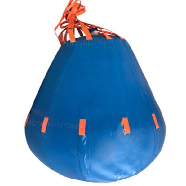 Buy cheap Heavy Duty Crane Load Test Water Bags 1T - 150T Capacity Parachute Shape from wholesalers
