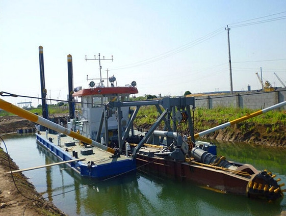 Buy cheap 6m Dredging Depth Cutter Suction Dredger Ship 205KW With Cummins Engine WN200 Pump from wholesalers