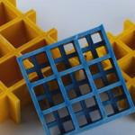 Pultruded Profile Steel Bar Fiberglass Grating Panels For Walkway