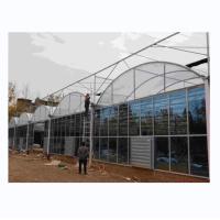 Buy cheap Hot Dip Galvanized Steel Tube Frame Multi Span Agricultural Greenhouse product