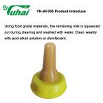 Silica Gel Cattle Sheep Nursing Feeding Bottle Teat Lamb For Foal Calf Milk