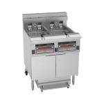 Buy cheap 304SUS Factory Direct Sell Two Tanks Four Baskets Digital Panel Electric & Gas Open Fryer from wholesalers