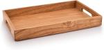 Wholesale Tray with Handles Wooden Serving Tray Snack Tray Great for Breakfast
