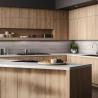 Buy cheap FANIAO Modern Designs Villa Wood Grain Complete Sets Kitchen Cabinet Solid Wood Kitchen Cabinet from wholesalers