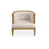 Buy cheap Tufted button seat solid wooden craved back wedding sofa chair for event and party rental linen fabric from wholesalers