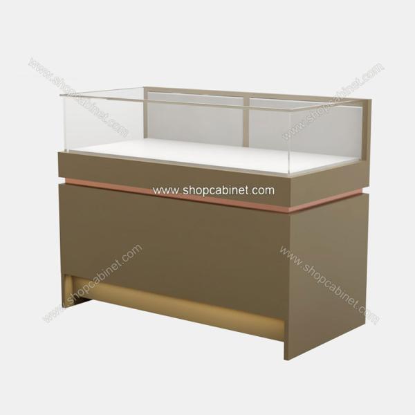 Buy cheap 2014 new design high end wood and glass wall jewelry showcase from wholesalers