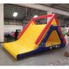 Buy cheap Inflatable Triangle Slide Yellow Outdoor Water Park Large Inflatable Slide Pvc from wholesalers
