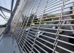 SUS304 Crimped Stainless Steel Decorative Mesh SS Woven Wire Mesh For Buildings