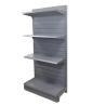 Buy cheap Factory Patented Design Products Detachable Feet Supermarket Shelves Metal Single Side Supermarket Dark Shelf from wholesalers