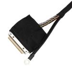 ACES 50204-040 LVDS Cable Assembly 980mm Length 30 AWG Lvds Coaxial Cable