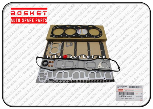 Buy cheap Isuzu Truck Parts / Isuzu Cylinder Gasket Set for ISUZU UBS 5-87814169-1 5878141691 from wholesalers