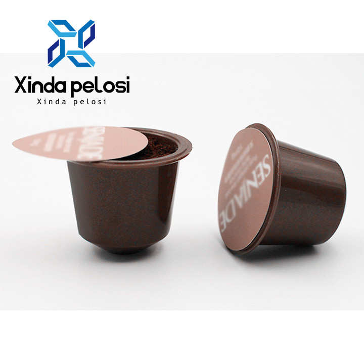 Portable Aluminum Colorful Empty Nespresso Coffee Capsules Pods Empty Coffee Cups