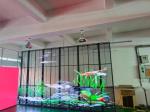 Waterproof Mesh Transparent LED Glass Wall P3.91-7.82 Full Color 160H/140V
