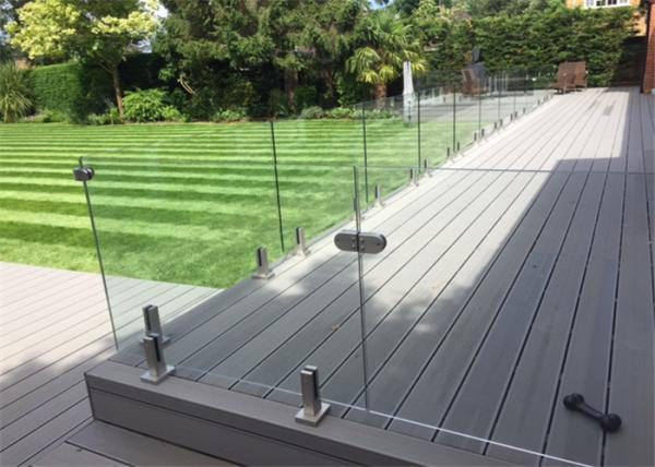 Buy cheap Customzied 316s/s Frameless Glass Balustrade 304s.s Glass Railing For Swimming Pool from wholesalers