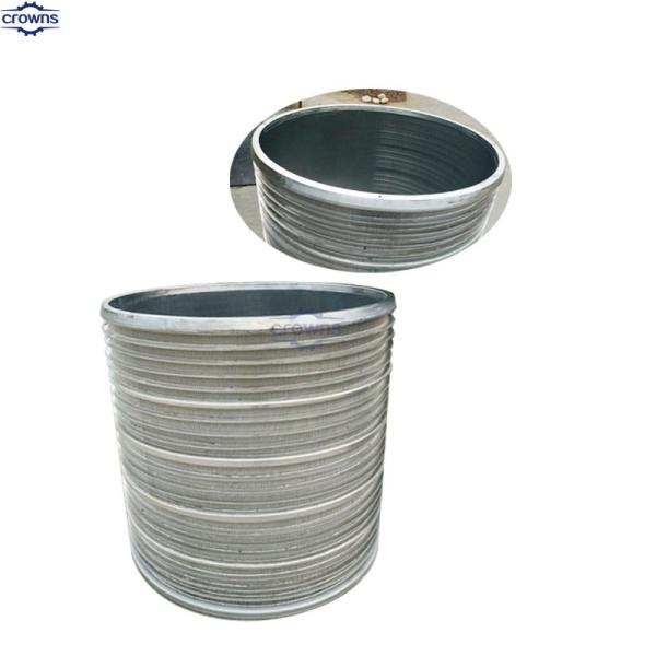 Paper recycling line industry spare part screen basket and sreen plate for paper