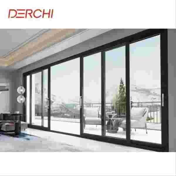 Buy cheap Hurricane Proof Impact 4 Tracks Large Glass Aluminum Sliding Doors from wholesalers