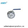 Buy cheap PTFE Viton Seat DIN Steel Ball Valve Flanged End RF Wafer Stainless Steel from wholesalers