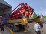 53000kgs 2021 Used Concrete Pump Truck with Mercedes Benz Chassis and 60m Boom